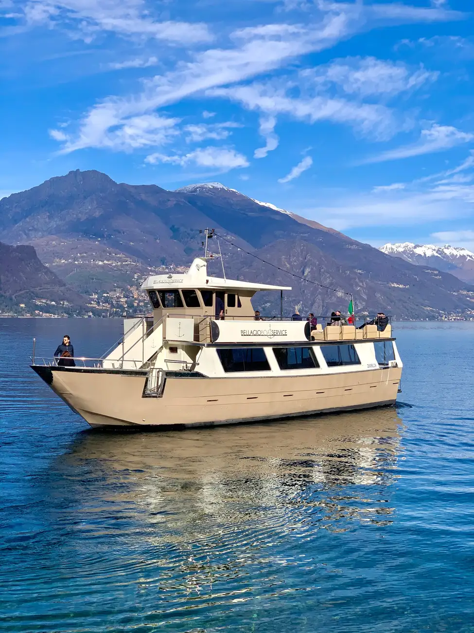 Bellagio: Lake Como Shared Boat Tour